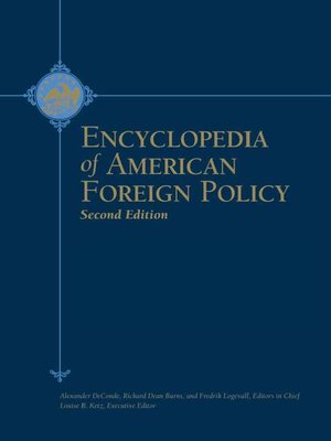 cover image of Encyclopedia of American Foreign Policy